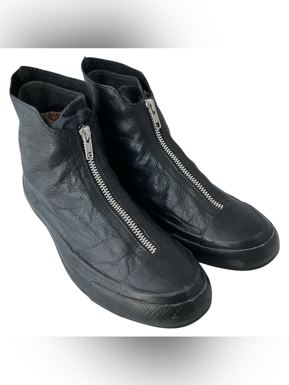 Ultra Rare Converse Chuck Taylor All Star Shroud Black Leather Shoes Women’s 8